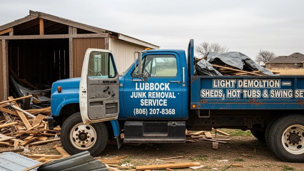 Light Demolition — Sheds, Hot Tubs & Swing Sets