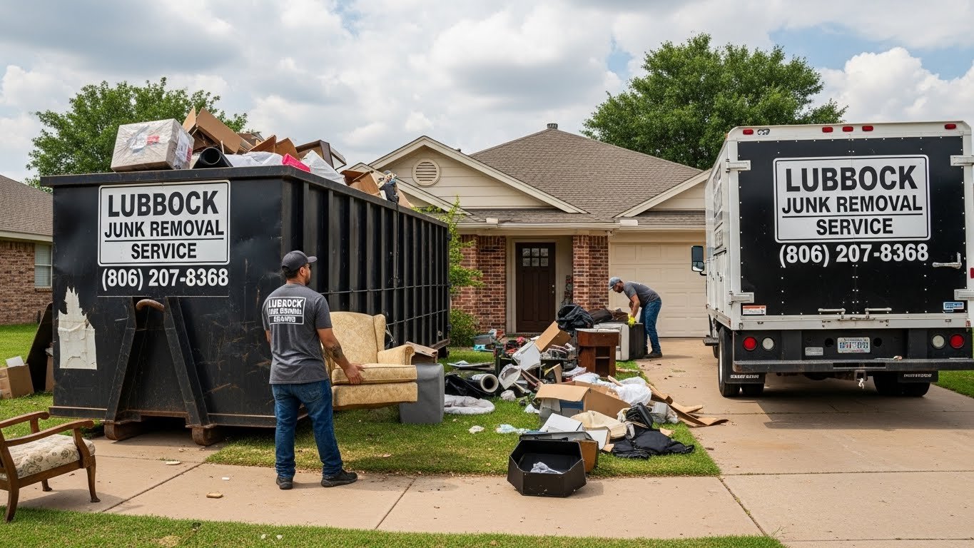 residential cleanout Lubbock