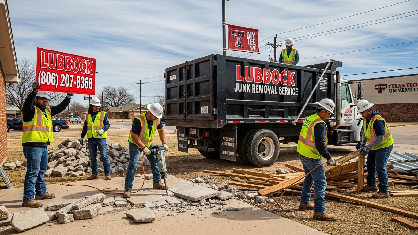 swing set removal Lubbock