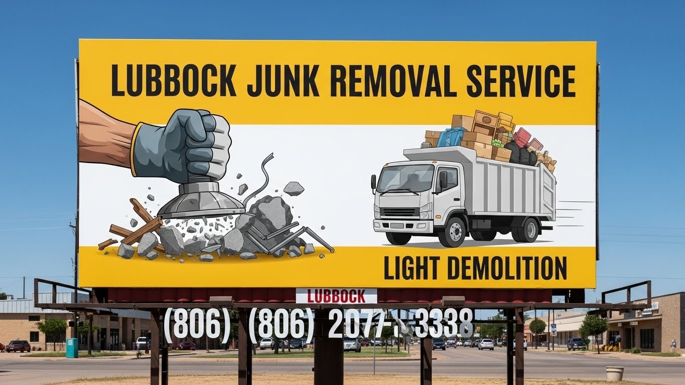 shed demolition Lubbock TX