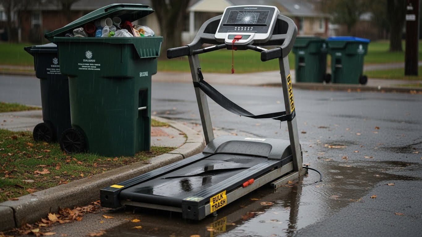 Getting rid of an old treadmill
