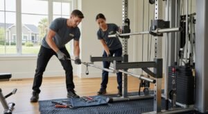 Remove Home Gym System Safely